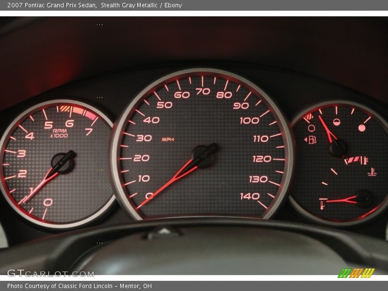 Stealth Gray Metallic / Ebony 2007 Pontiac Grand Prix Sedan