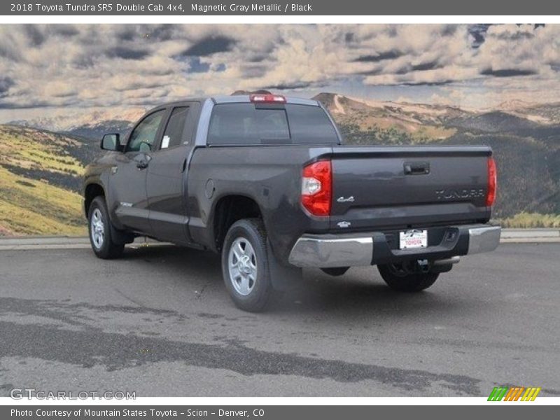 Magnetic Gray Metallic / Black 2018 Toyota Tundra SR5 Double Cab 4x4