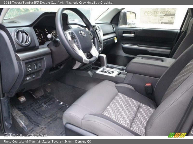 Magnetic Gray Metallic / Graphite 2018 Toyota Tundra SR5 Double Cab 4x4