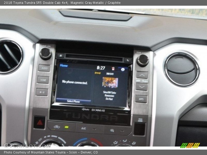 Magnetic Gray Metallic / Graphite 2018 Toyota Tundra SR5 Double Cab 4x4