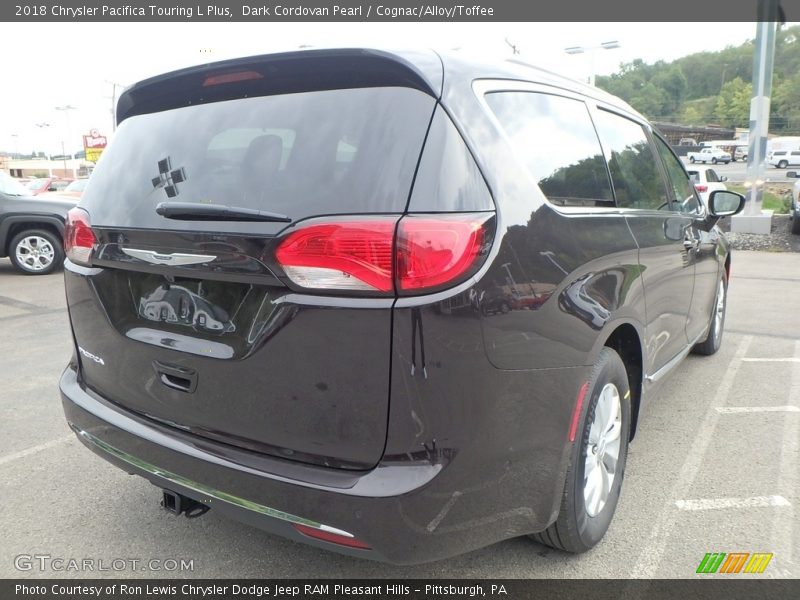 Dark Cordovan Pearl / Cognac/Alloy/Toffee 2018 Chrysler Pacifica Touring L Plus