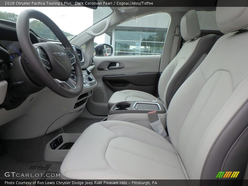 Front Seat of 2018 Pacifica Touring L Plus