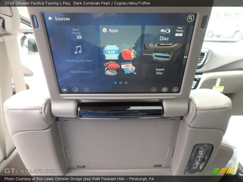 Entertainment System of 2018 Pacifica Touring L Plus