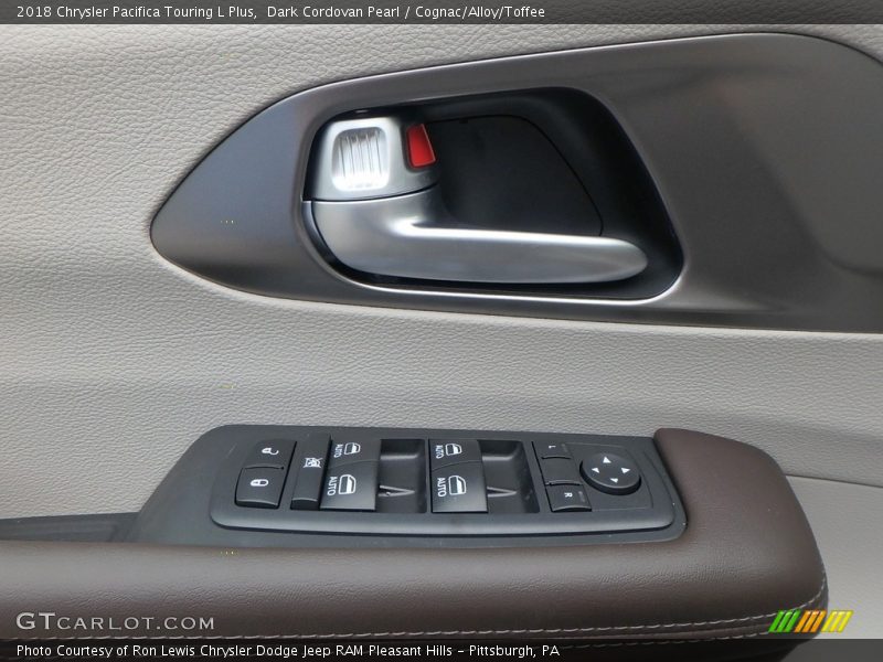Controls of 2018 Pacifica Touring L Plus