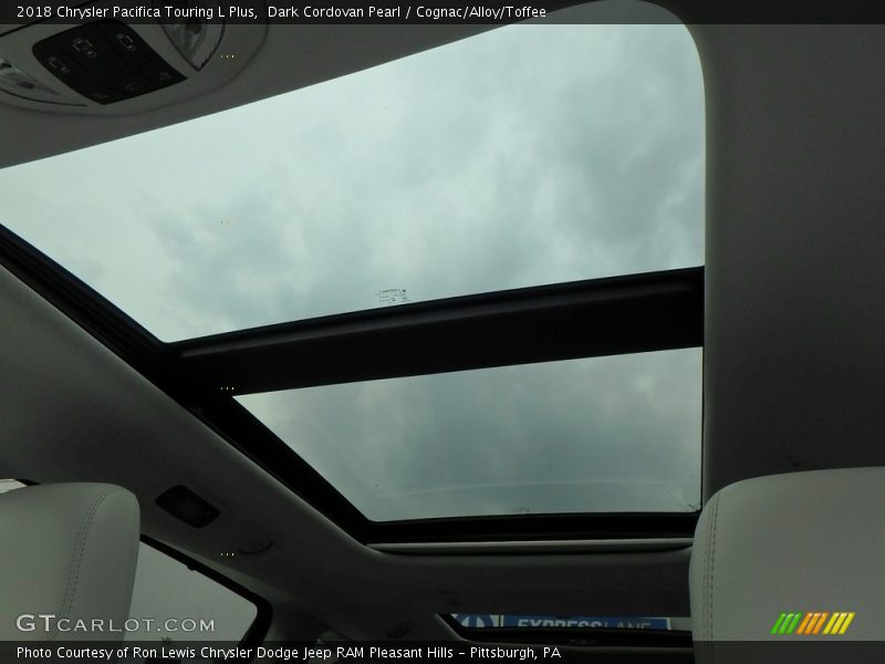 Sunroof of 2018 Pacifica Touring L Plus