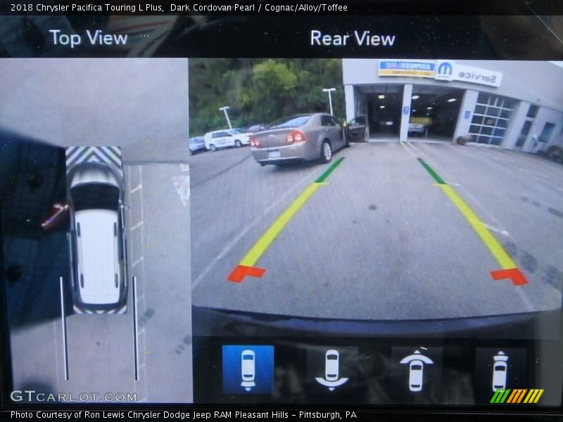 Dark Cordovan Pearl / Cognac/Alloy/Toffee 2018 Chrysler Pacifica Touring L Plus