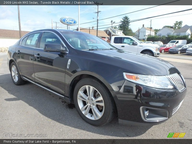 Tuxedo Black Metallic / Charcoal Black 2009 Lincoln MKS Sedan