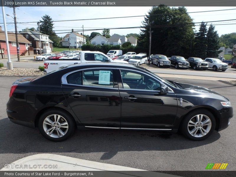 Tuxedo Black Metallic / Charcoal Black 2009 Lincoln MKS Sedan