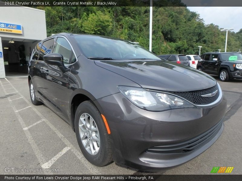 Granite Crystal Metallic / Black/Alloy 2018 Chrysler Pacifica LX