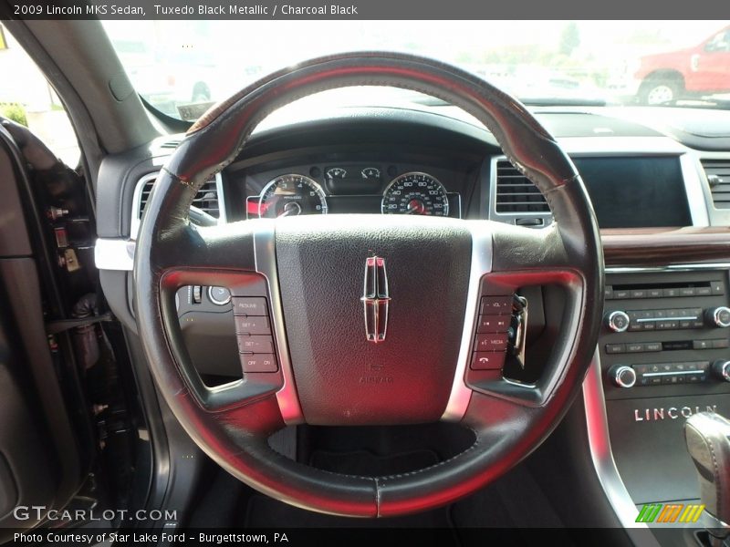 Tuxedo Black Metallic / Charcoal Black 2009 Lincoln MKS Sedan