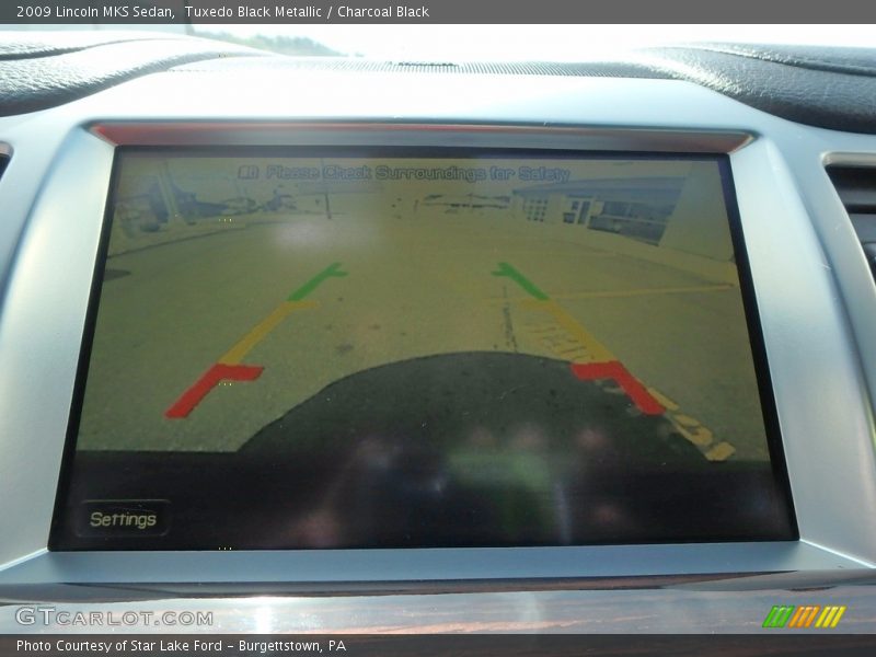 Tuxedo Black Metallic / Charcoal Black 2009 Lincoln MKS Sedan