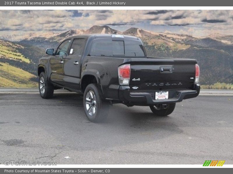 Black / Limited Hickory 2017 Toyota Tacoma Limited Double Cab 4x4