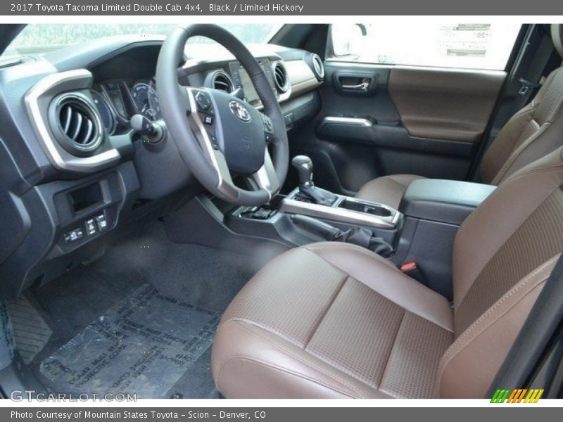 Black / Limited Hickory 2017 Toyota Tacoma Limited Double Cab 4x4