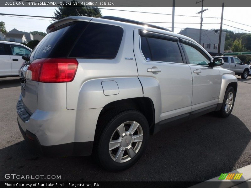Quicksilver Metallic / Jet Black 2011 GMC Terrain SLE AWD