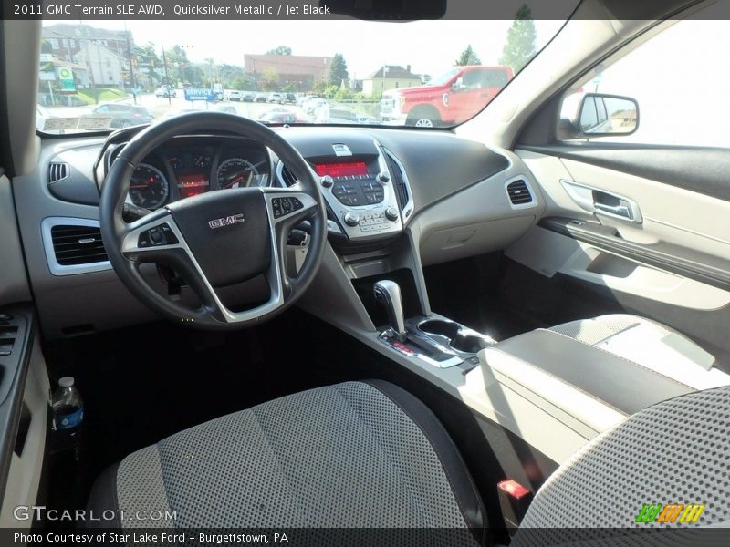 Quicksilver Metallic / Jet Black 2011 GMC Terrain SLE AWD