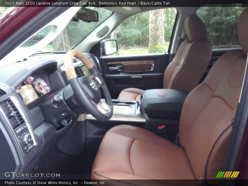 Front Seat of 2017 1500 Laramie Longhorn Crew Cab 4x4