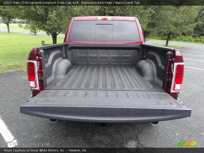 Delmonico Red Pearl / Black/Cattle Tan 2017 Ram 1500 Laramie Longhorn Crew Cab 4x4