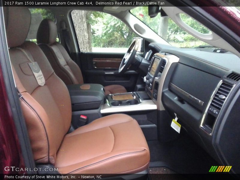Front Seat of 2017 1500 Laramie Longhorn Crew Cab 4x4