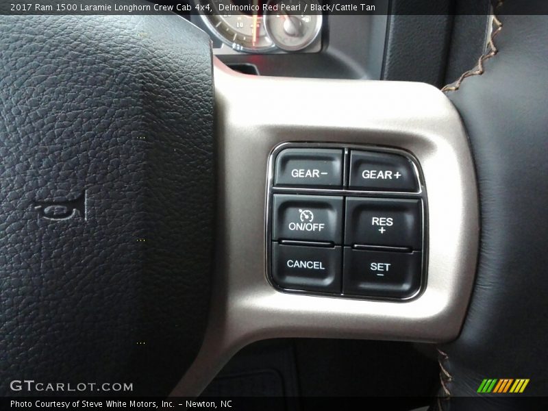 Delmonico Red Pearl / Black/Cattle Tan 2017 Ram 1500 Laramie Longhorn Crew Cab 4x4