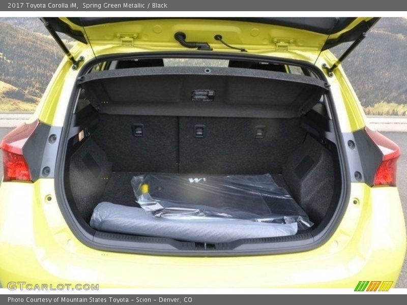 Spring Green Metallic / Black 2017 Toyota Corolla iM