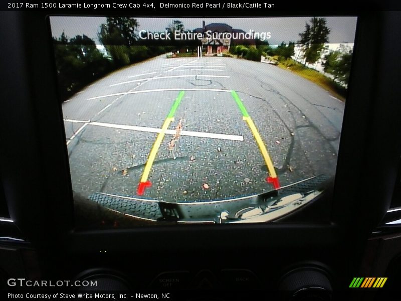 Delmonico Red Pearl / Black/Cattle Tan 2017 Ram 1500 Laramie Longhorn Crew Cab 4x4