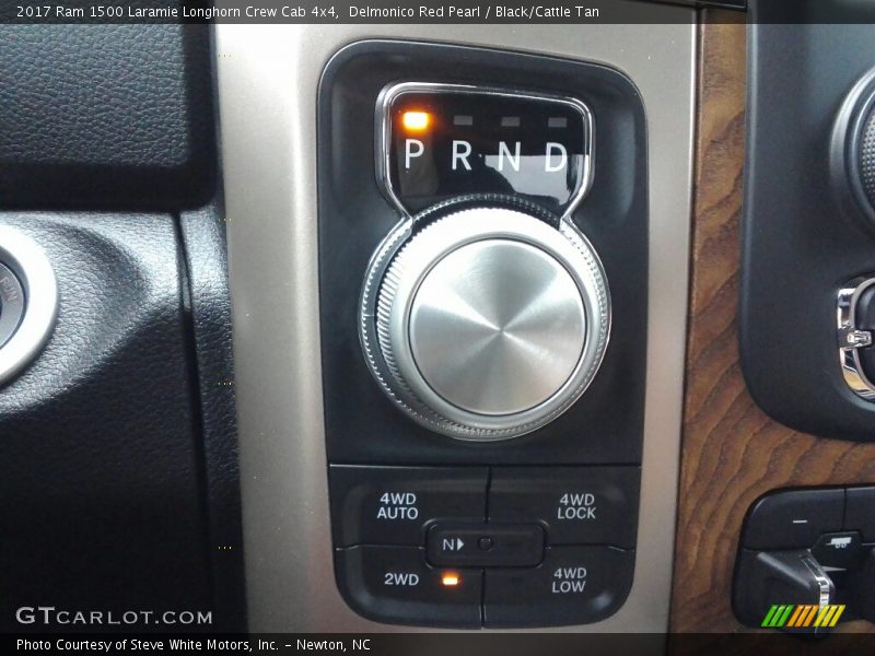 Delmonico Red Pearl / Black/Cattle Tan 2017 Ram 1500 Laramie Longhorn Crew Cab 4x4