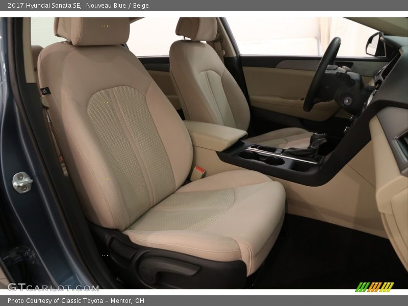 Nouveau Blue / Beige 2017 Hyundai Sonata SE