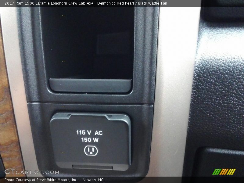 Delmonico Red Pearl / Black/Cattle Tan 2017 Ram 1500 Laramie Longhorn Crew Cab 4x4