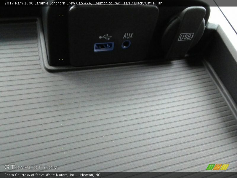 Delmonico Red Pearl / Black/Cattle Tan 2017 Ram 1500 Laramie Longhorn Crew Cab 4x4