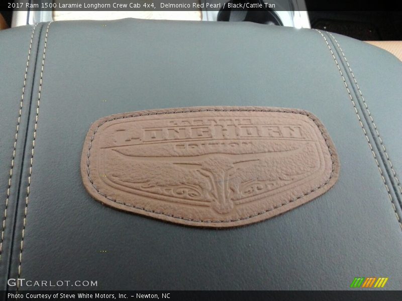 Delmonico Red Pearl / Black/Cattle Tan 2017 Ram 1500 Laramie Longhorn Crew Cab 4x4