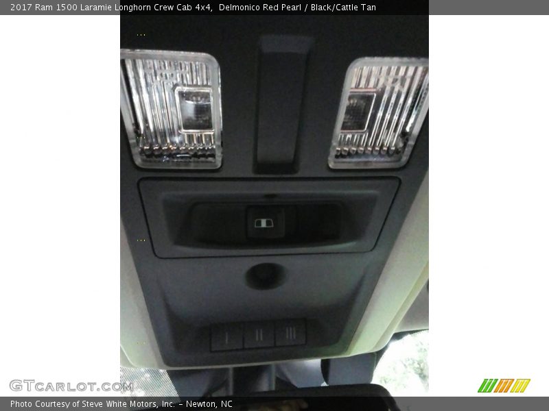 Delmonico Red Pearl / Black/Cattle Tan 2017 Ram 1500 Laramie Longhorn Crew Cab 4x4