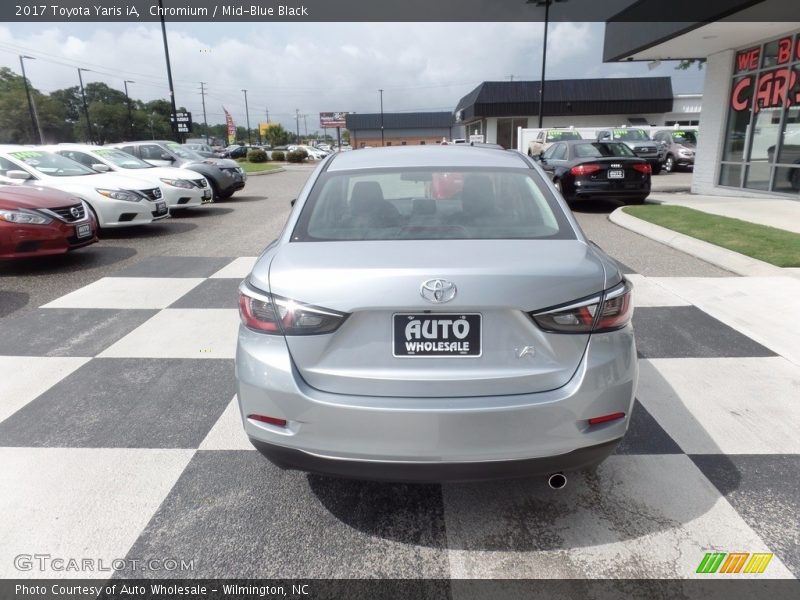 Chromium / Mid-Blue Black 2017 Toyota Yaris iA
