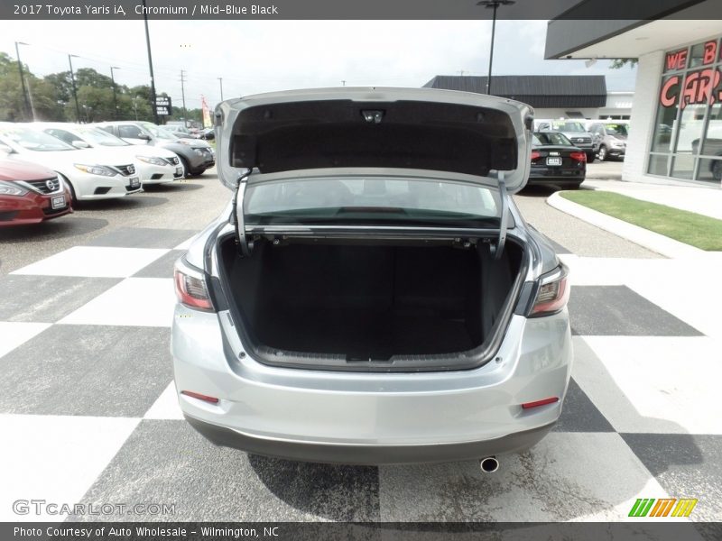 Chromium / Mid-Blue Black 2017 Toyota Yaris iA