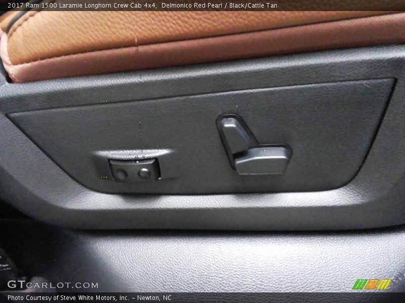 Delmonico Red Pearl / Black/Cattle Tan 2017 Ram 1500 Laramie Longhorn Crew Cab 4x4