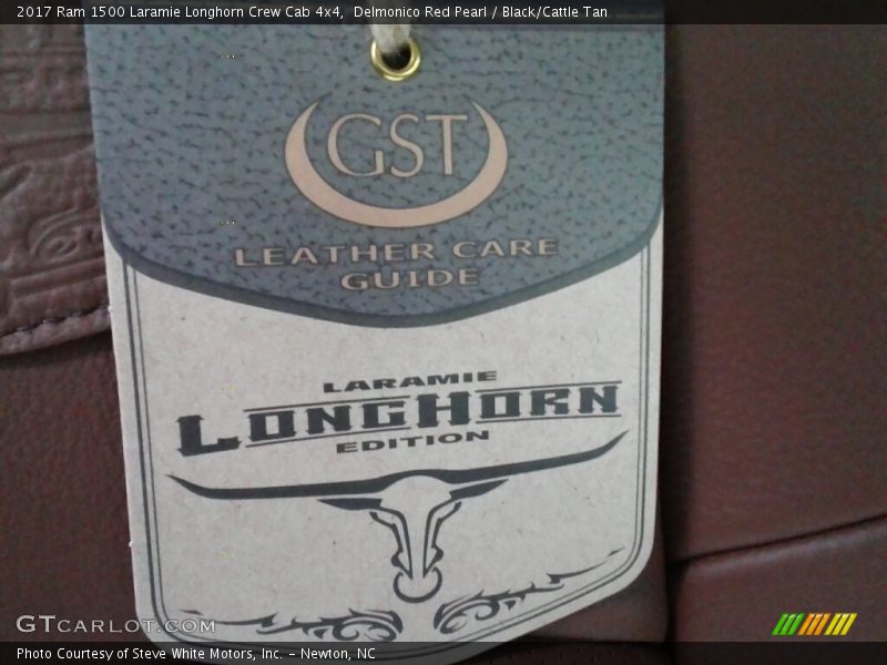 Delmonico Red Pearl / Black/Cattle Tan 2017 Ram 1500 Laramie Longhorn Crew Cab 4x4