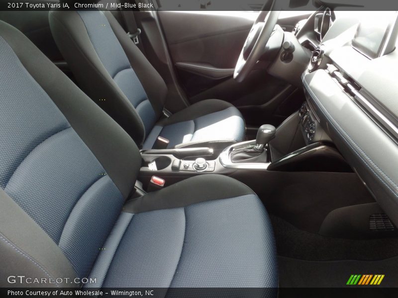 Chromium / Mid-Blue Black 2017 Toyota Yaris iA