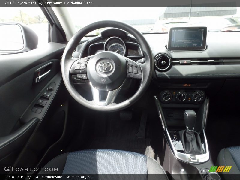 Chromium / Mid-Blue Black 2017 Toyota Yaris iA