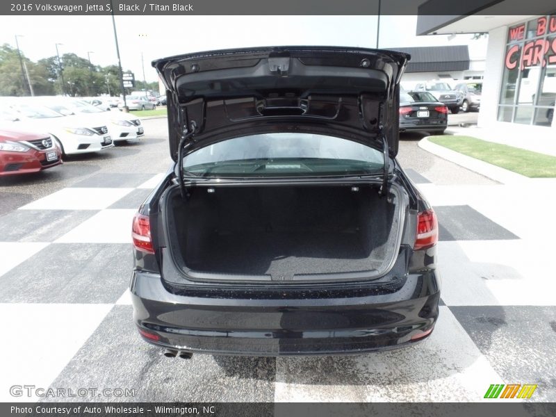 Black / Titan Black 2016 Volkswagen Jetta S