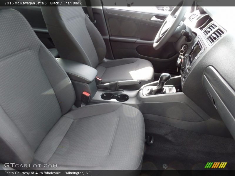 Black / Titan Black 2016 Volkswagen Jetta S