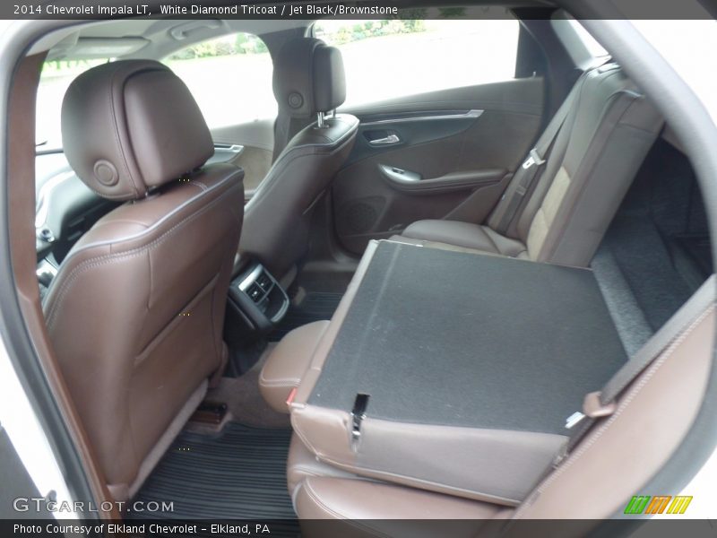 White Diamond Tricoat / Jet Black/Brownstone 2014 Chevrolet Impala LT