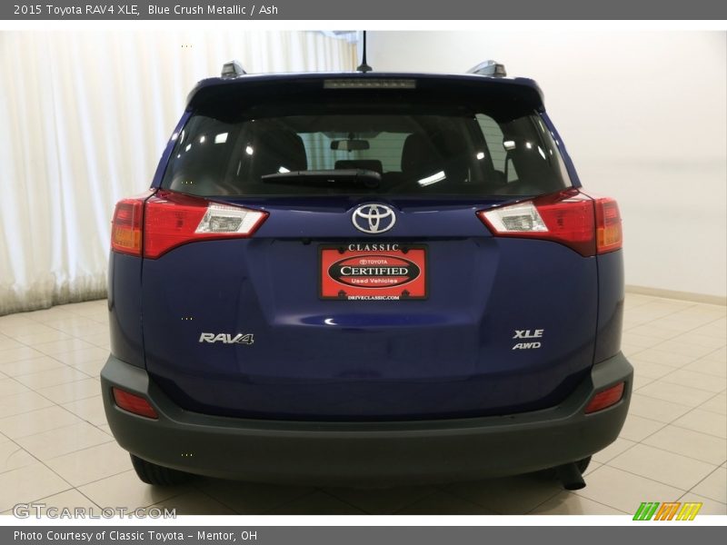 Blue Crush Metallic / Ash 2015 Toyota RAV4 XLE