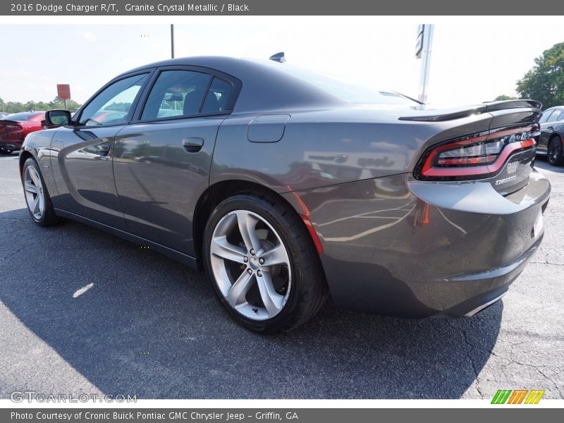 Granite Crystal Metallic / Black 2016 Dodge Charger R/T