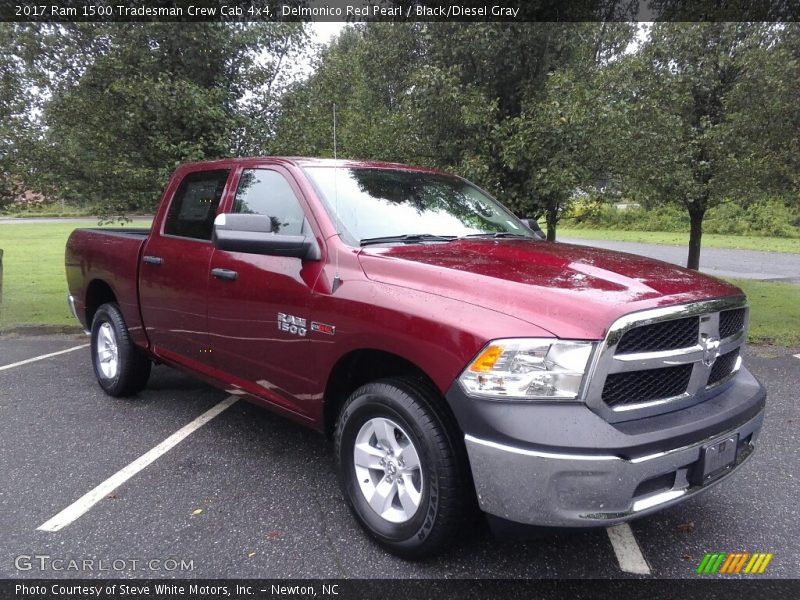 Front 3/4 View of 2017 1500 Tradesman Crew Cab 4x4