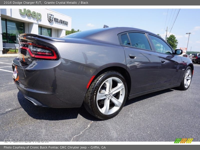 Granite Crystal Metallic / Black 2016 Dodge Charger R/T