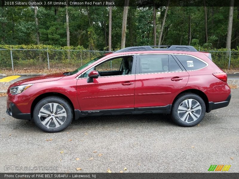  2018 Outback 3.6R Limited Crimson Red Pearl