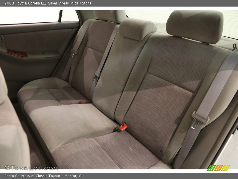 Silver Streak Mica / Stone 2008 Toyota Corolla LE
