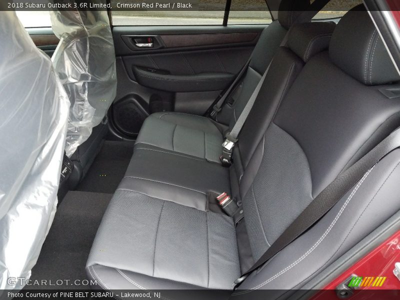 Crimson Red Pearl / Black 2018 Subaru Outback 3.6R Limited