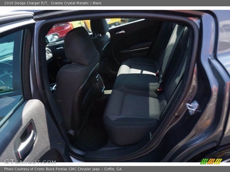 Granite Crystal Metallic / Black 2016 Dodge Charger R/T
