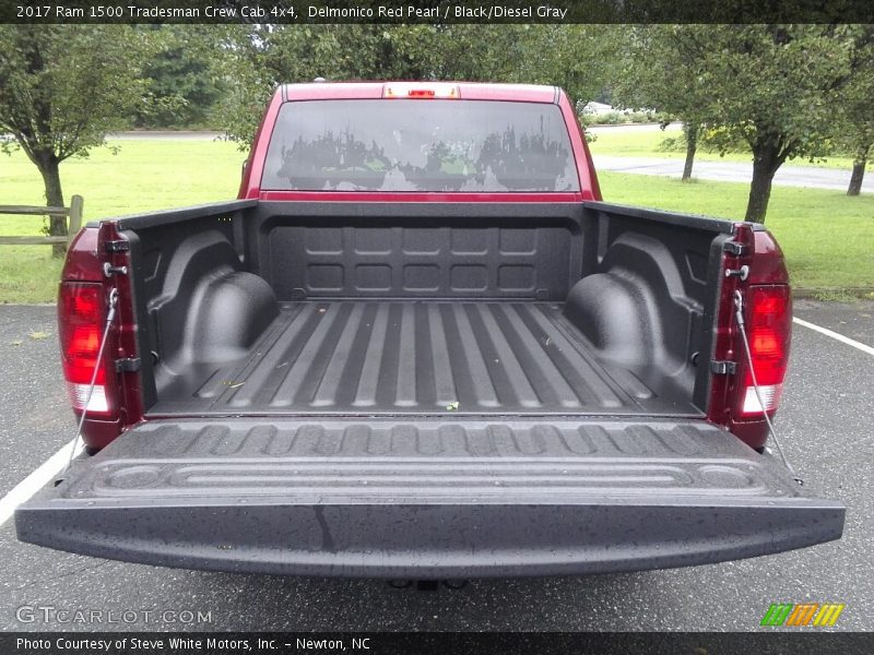 Delmonico Red Pearl / Black/Diesel Gray 2017 Ram 1500 Tradesman Crew Cab 4x4