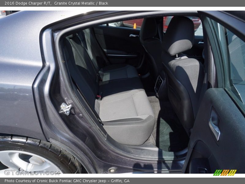 Granite Crystal Metallic / Black 2016 Dodge Charger R/T